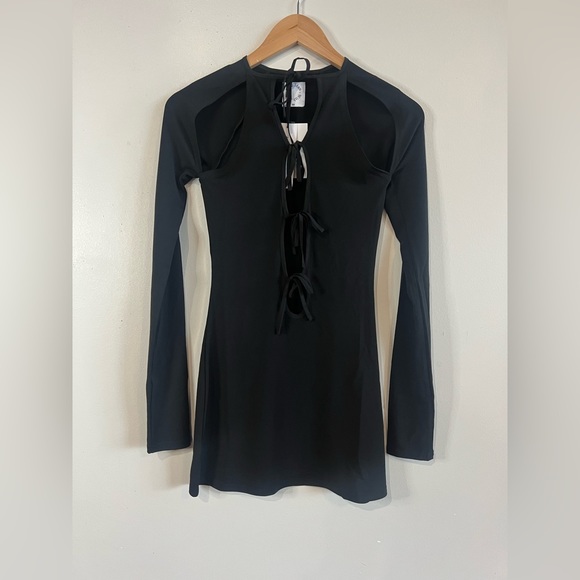 With Jean Midnight Dress in Black - Picture 5 of 10